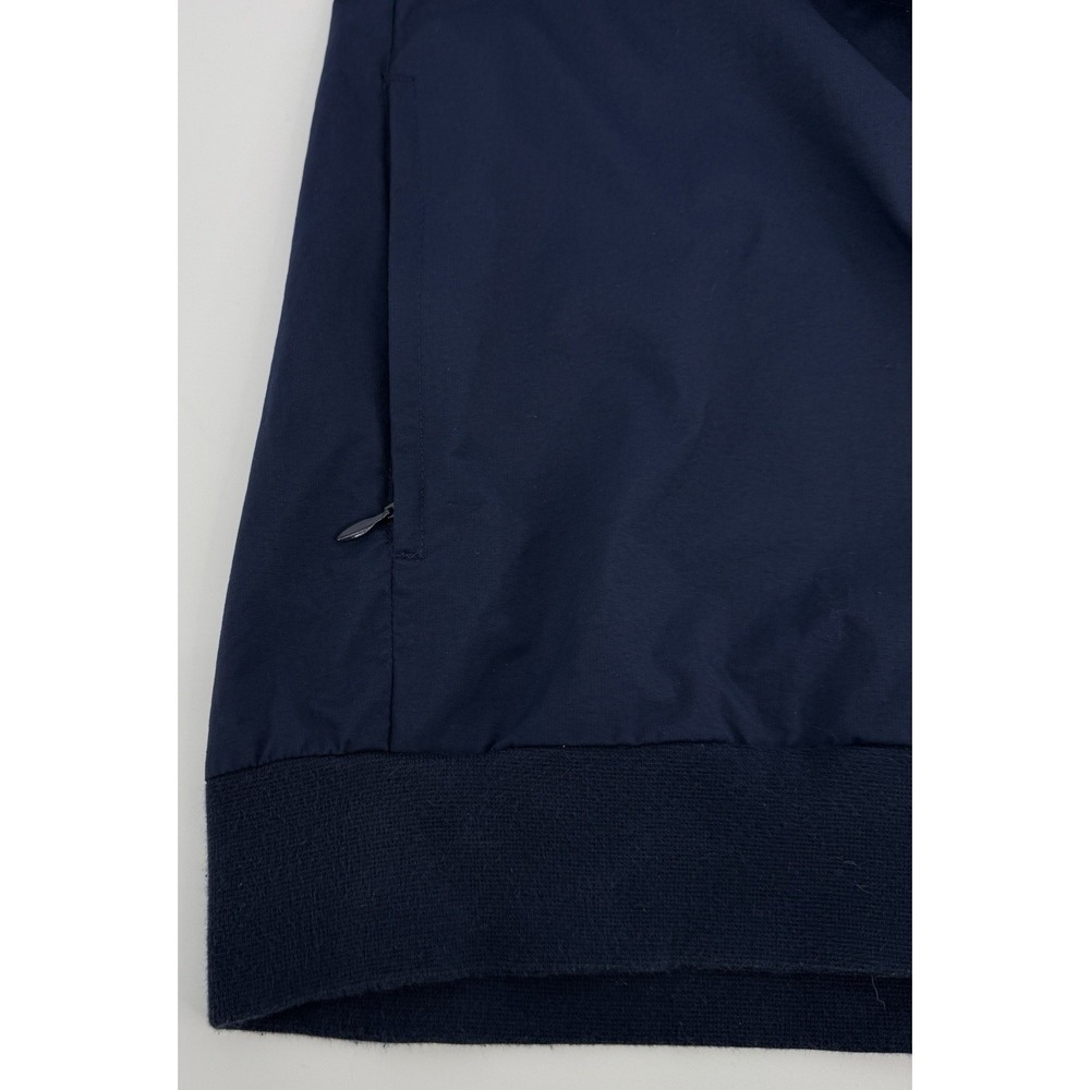 Nike Golf Pullover Jacket Men L Blue Snap Neck Windbreaker Water Resistant - Picture 11 of 11
